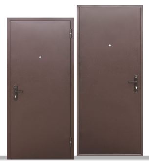 Дверь входная металлическая Стройгост 5 РФ Метал /метал