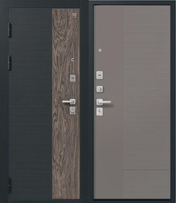 Дверь входная металлическая С112 софт грей