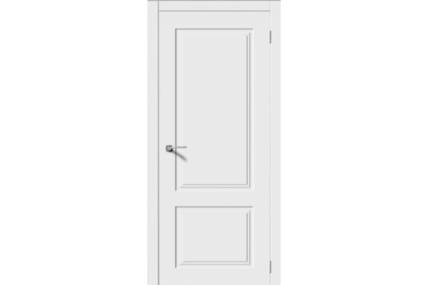 Межкомнатная дверь Graphica Quadro 2 сатин бланк