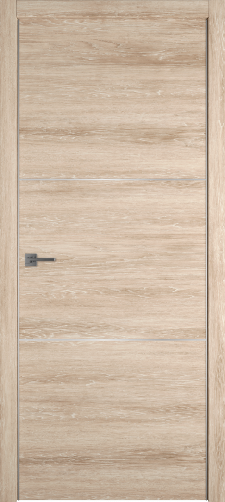 Межкомнатная дверь URBAN 2 Sand vellum Silver mould SE